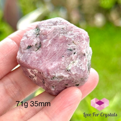 Ruby Record Keeper (Myanmar) 71G 35Mm Raw Crystals