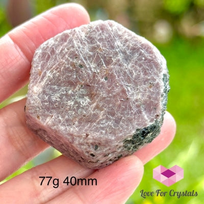 Ruby Record Keeper (Myanmar) 77G 40Mm Raw Crystals