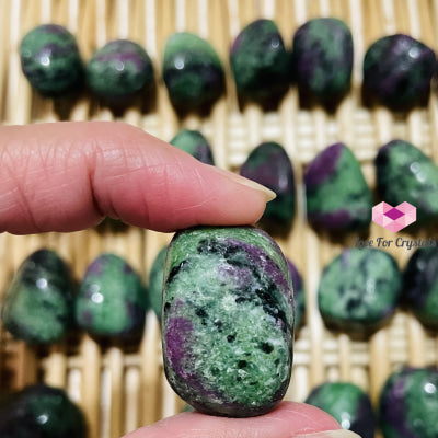 Ruby Zoisite Tumbled (Tanzania) Stones