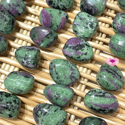 Ruby Zoisite Tumbled (Tanzania) Stones