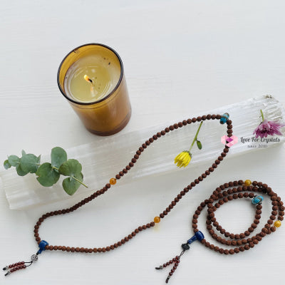 Rudraska Mala Beads (Five Faced)