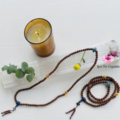 Rudraska Mala Beads (Five Faced)