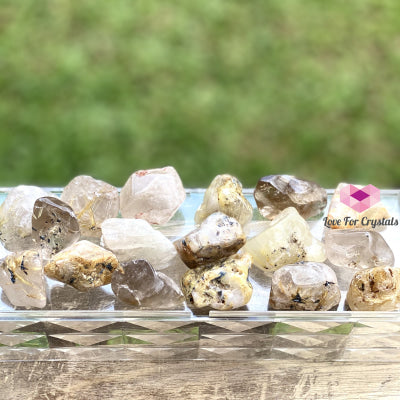 Rutilated Quartz Tumbled (Brazil) Stones