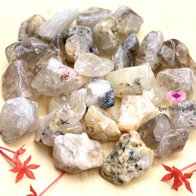 Rutilated Quartz Tumbled (Brazil) Stones