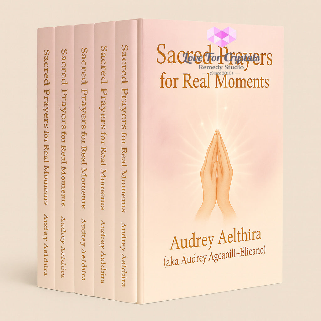 Sacred Prayers For Real Moments – Mini Booklet by Audrey Aelthira Books