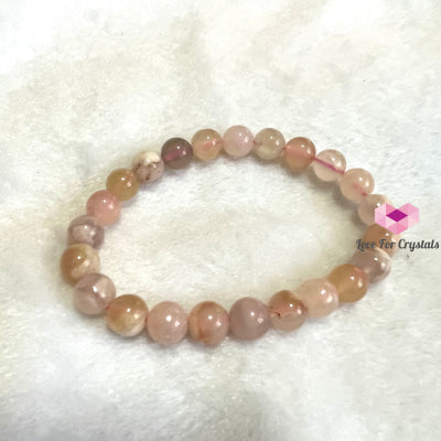 Sakura Cherry Blossom Agate Bracelet (A) Madagascar Bracelets & Bangles