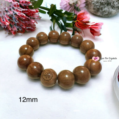 Sandalwood Wood Bracelet 12Mm Beads 6