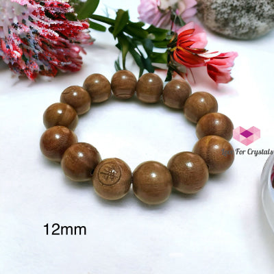 Sandalwood Wood Bracelet 12Mm Beads 6