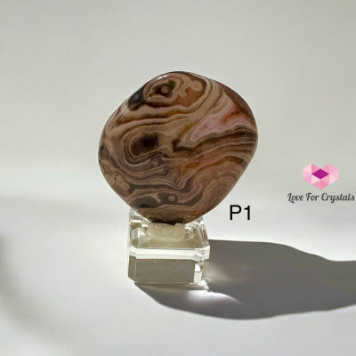 Sardonyx Freeform on Acrylic Stand 45-50mm (Stability – Strength – Nature’s Sacred Art) Pre-coded & Activated Photo 1