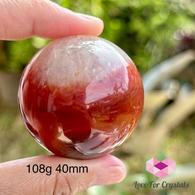 Sardonyx Spheres 108G 40Mm Crystal Balls