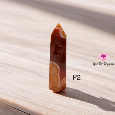 Sardonyx Tower Points 80mm (Courage – Discipline – Energized Stability) Pre-coded & Activated Photo 2 Sardonyx