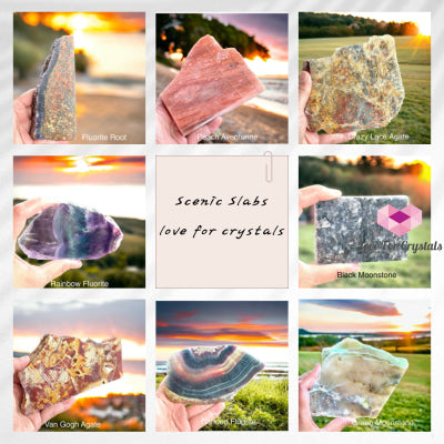 Scenic Crystal Slabs