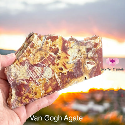 Scenic Crystal Slabs Van Gogh Agate 140Mm