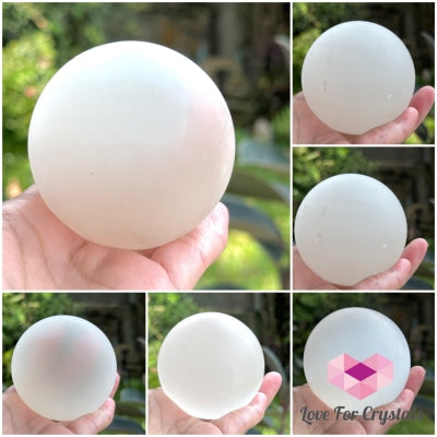 Selenite Sphere (Morocco) Crystal Ball