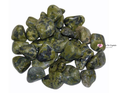 Serpentine Tumbled (Brazil) 20-25Mm Pack Of 2 Stones