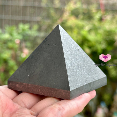 Shungite Pyramid (Russia) Polished Crystals