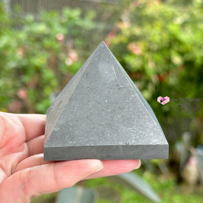 Shungite Pyramid (Russia) Polished Crystals