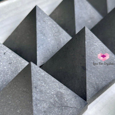 Shungite Pyramid (Russia) Random Piece Polished Crystals