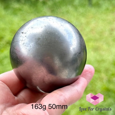 Shungite Sphere (Russia) 163G 50Mm Crystal Ball