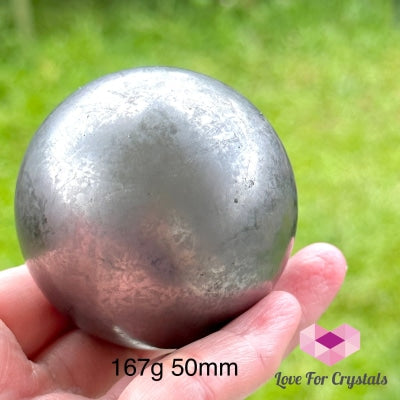 Shungite Sphere (Russia) 167G 50Mm Crystal Ball