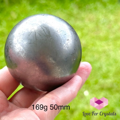 Shungite Sphere (Russia) 169G 50Mm Crystal Ball