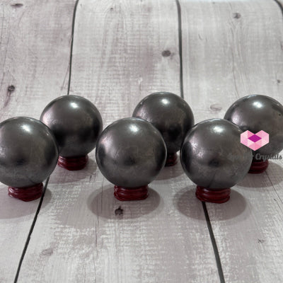 Shungite Sphere (Russia) Crystal Ball