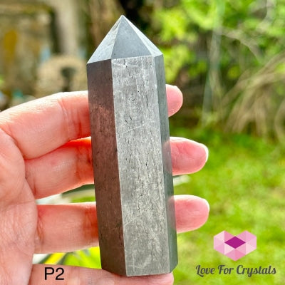 Shungite Tower Point (Russia) Photo 2 Crystal Points