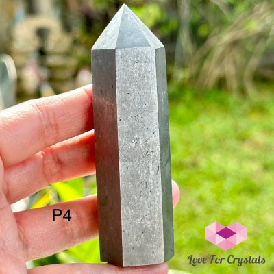 Shungite Tower Point (Russia) Photo 4 Crystal Points