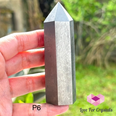 Shungite Tower Point (Russia) Photo 6 Crystal Points