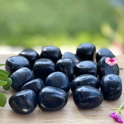Shungite Tumbled (Russia) Per Piece 25-30Mm Stones
