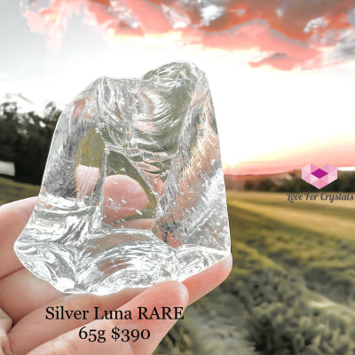 Silver Luna Andara Crystal (High Vortex Mount Shasta) Crystals