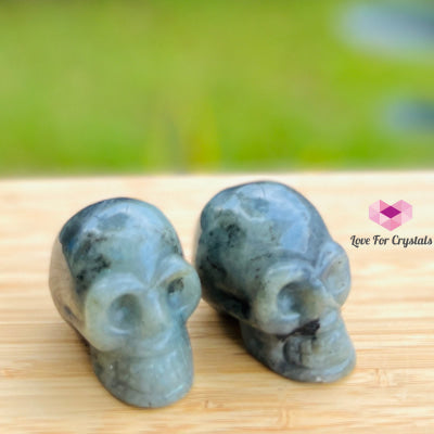 Skulls Crystal Carved 50Mm Labradorite (Per Piece) Carving