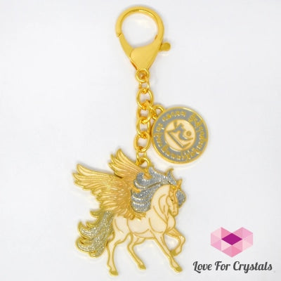 Sky Unicorn With Spirit Essence Keychain Amulet (Feng Shui 2024) Feng Shui 2024