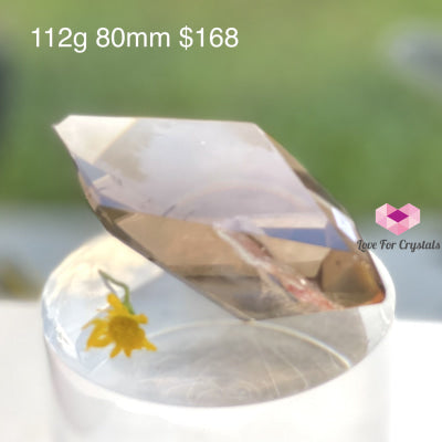 Smoky Quartz Freeform Aaaa (Brazil) 112G 80Mm Polished Stones