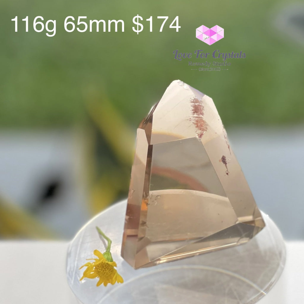 Smoky Quartz Freeform Aaaa (Brazil) 116G 65Mm Polished Stones