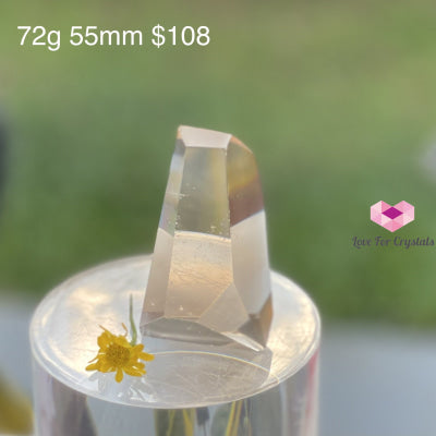 Smoky Quartz Freeform Aaaa (Brazil) 72G 55Mm Polished Stones