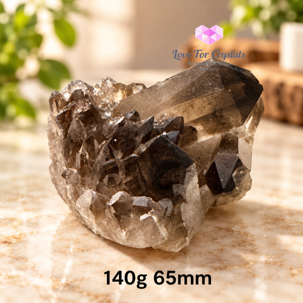 Smoky Quartz Mini Clusters (Brazil) - 140g 65mm