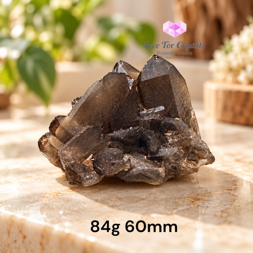 Smoky Quartz Mini Clusters (Brazil) - 84g 60mm