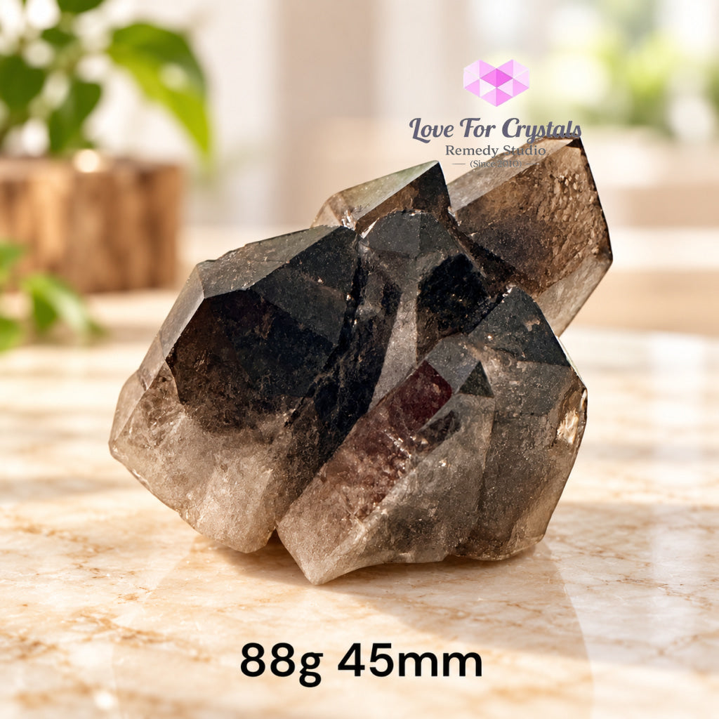 Smoky Quartz Mini Clusters (Brazil) - 88g 45mm