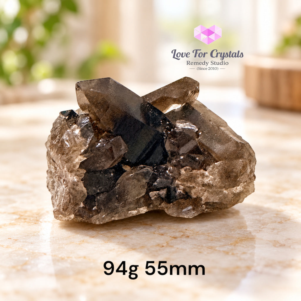 Smoky Quartz Mini Clusters (Brazil) - 94g 55mm