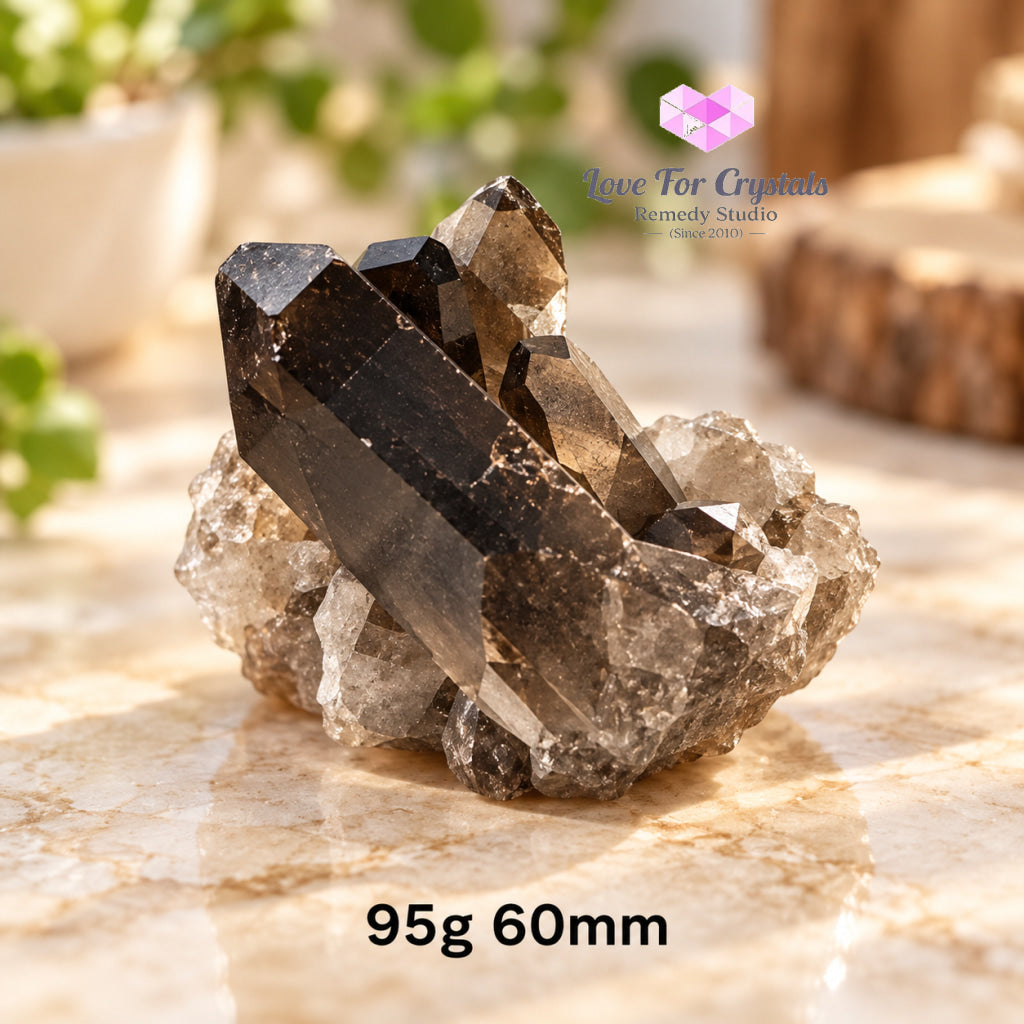 Smoky Quartz Mini Clusters (Brazil) - 95g 60mm