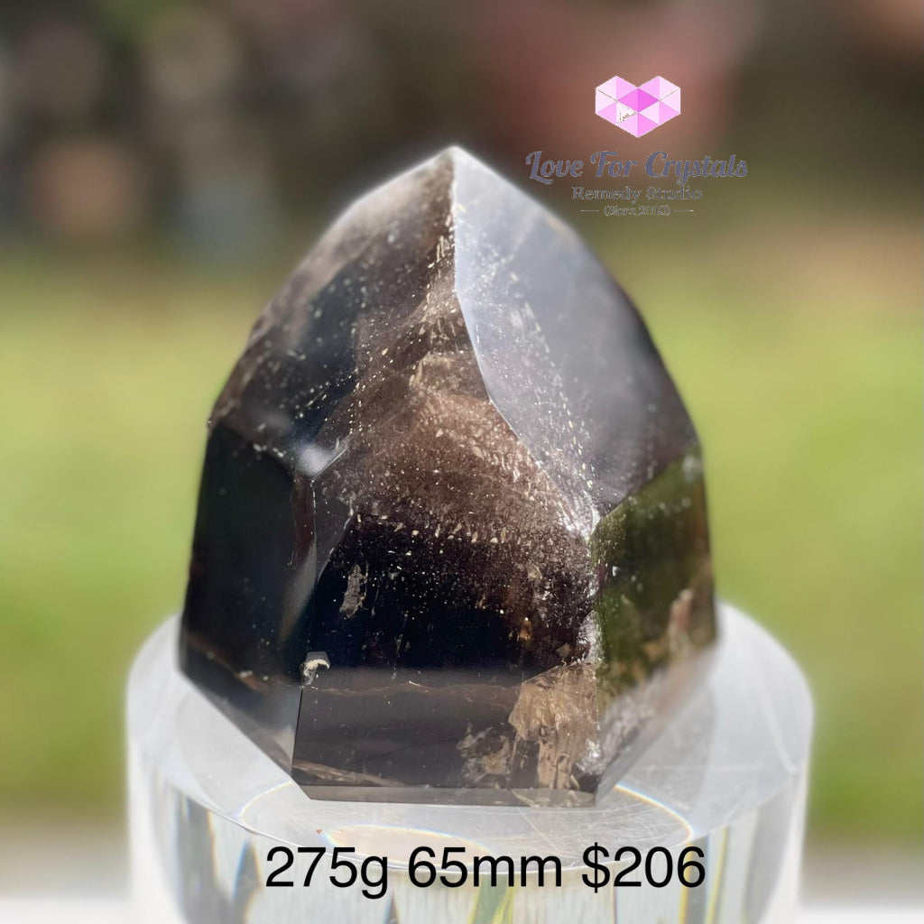 Smoky Quartz Polished Points Aaa (Brazil) 275G 65Mm