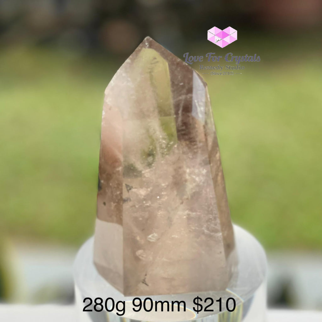 Smoky Quartz Polished Points Aaa (Brazil) 280G 90Mm
