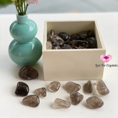 Smoky Quartz Tumbled (Brazil) 50 Grams Pack Stones