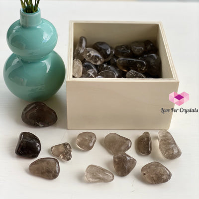 Smoky Quartz Tumbled (Brazil) 50 Grams Pack Stones
