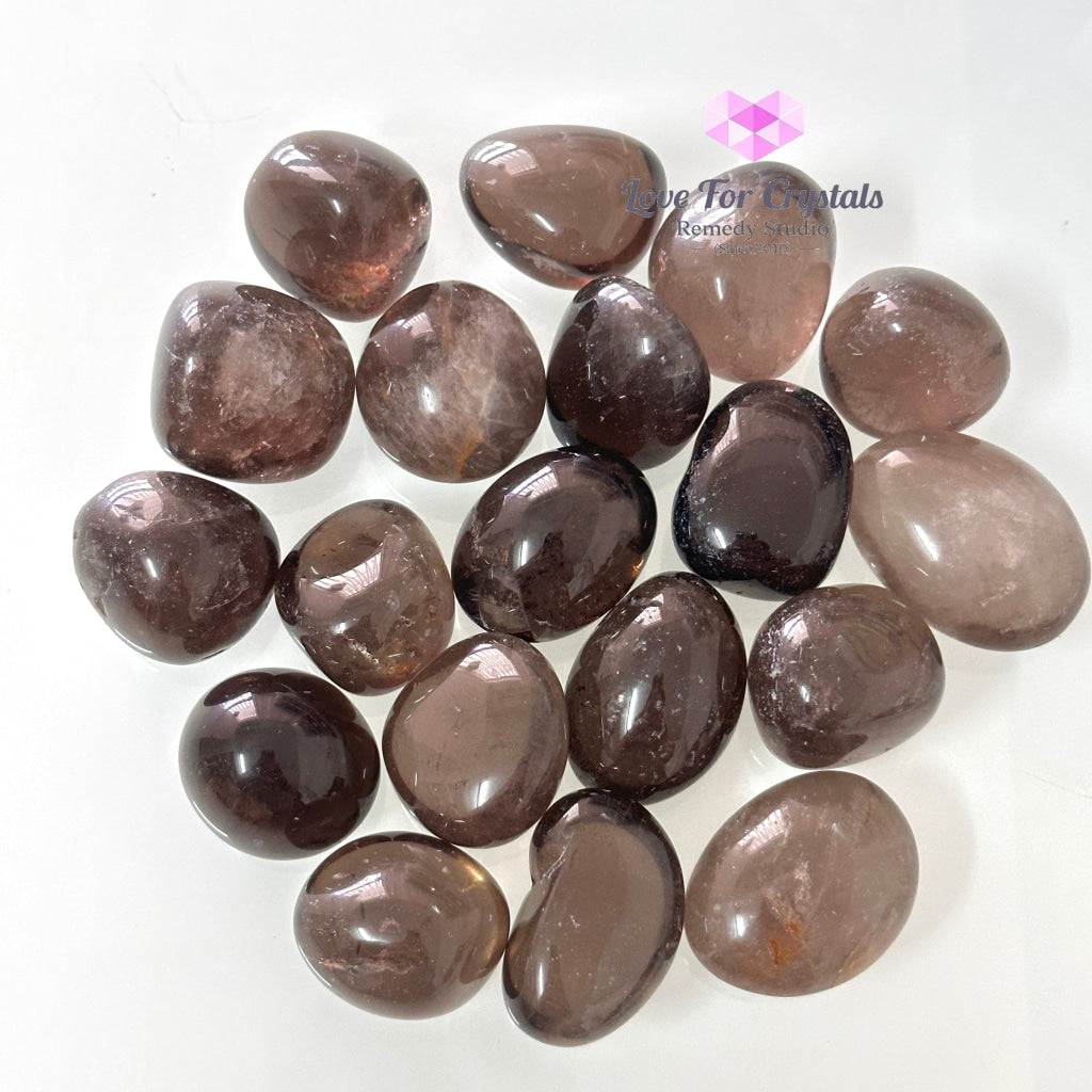 Smoky Quartz Tumbled Stone 20-30mm, Aura Repair (AAA Grade) - Random Piece - Tumbled Stones