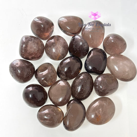 Smoky Quartz Tumbled Stone 20-30mm, Aura Repair (AAA Grade) - Random Piece - Tumbled Stones