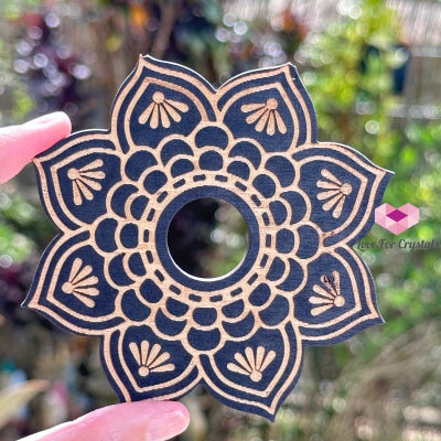 Sphere Wooden Stand (Assorted Designs) 50-70Mm Flower