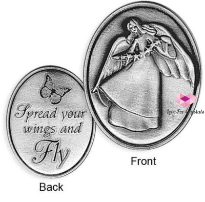 Spread Your Wings (Angel Token By Angel Star) 1 X 1.25 Inch Angels
