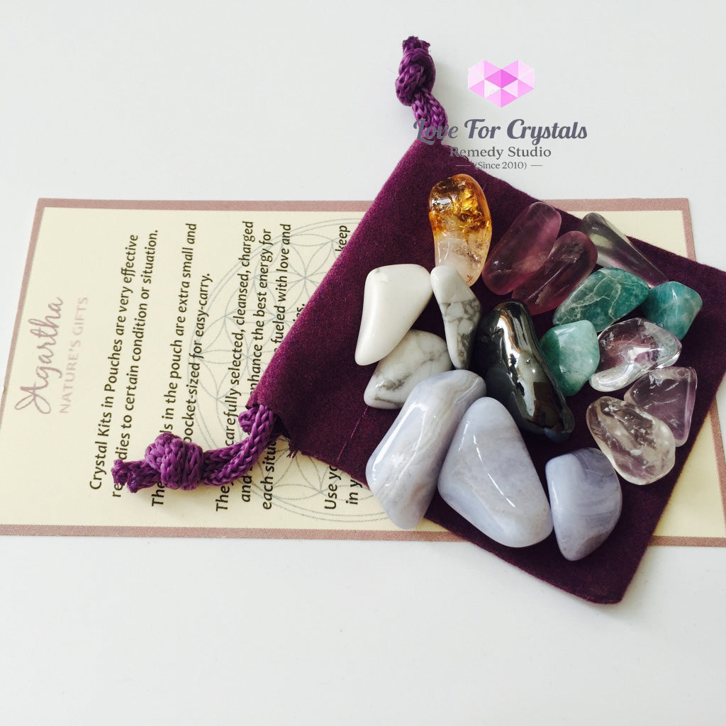 Study & Exams Crystal Kit By Audrey (Pocketsized) Crystal Kits